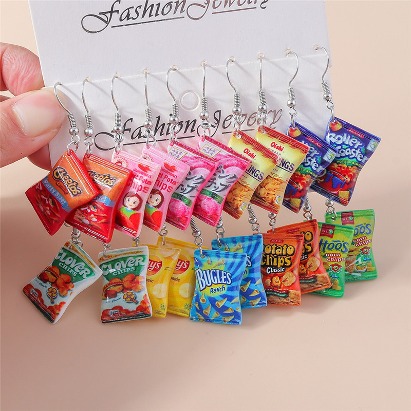 Zinc Food Snacks - Aihua New In Fashion Women Earrings