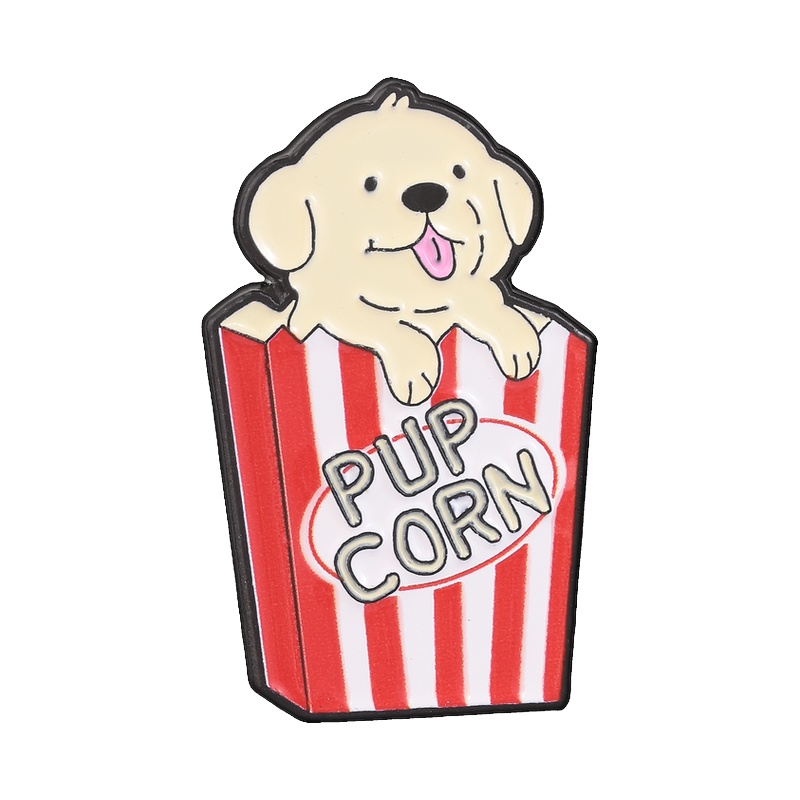 Pupcorn Puppy Popcorn Cartoon  - Zinc Food Snacks recension och pris