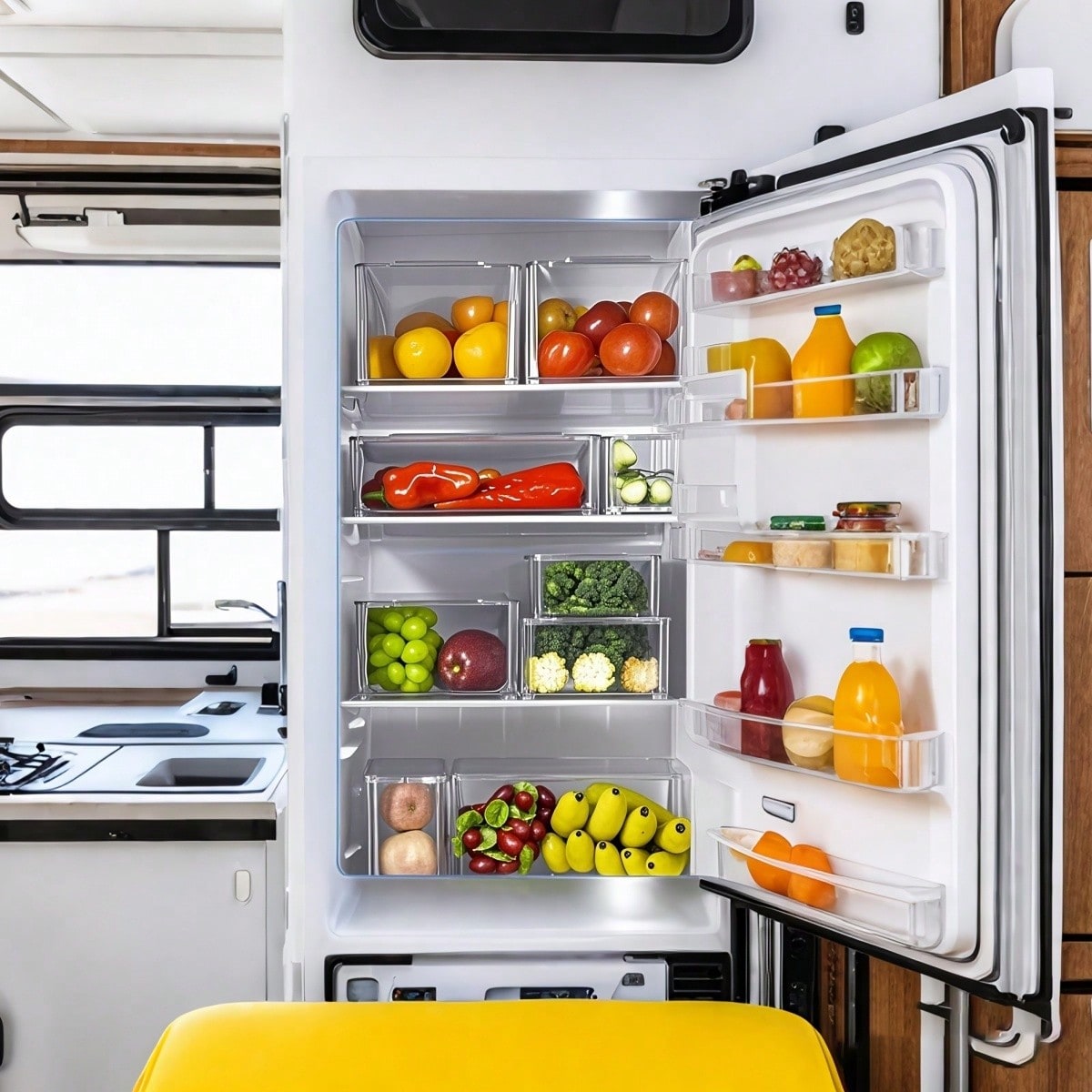 7/14 Pack Stackable Fridge Org - Food Snacks Gifts recension och pris