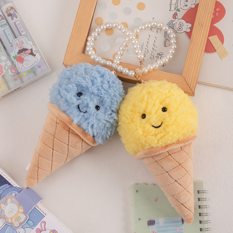 Cute Cartoon Ice cream Plush T - Food Snacks Gifts recension och pris