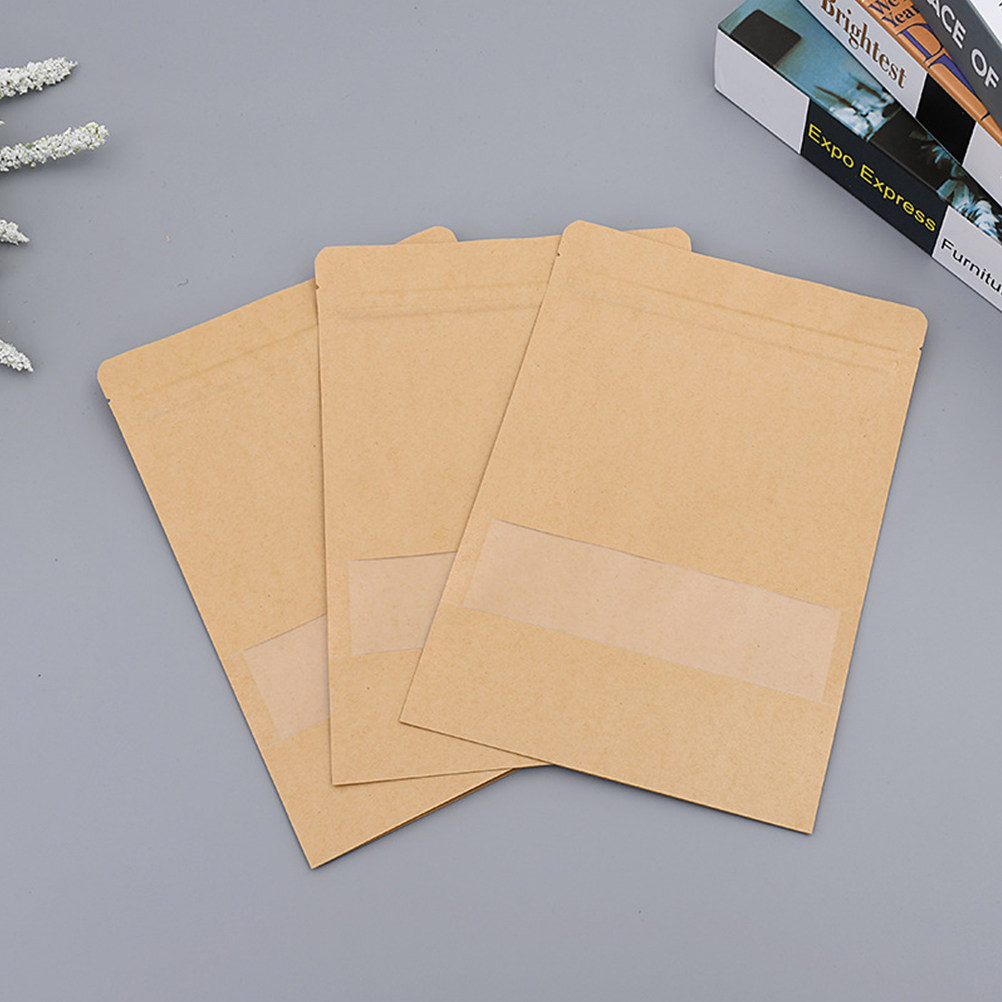 50Pcs Food Storage Kraft Paper - Food Snacks In Usa recension och pris