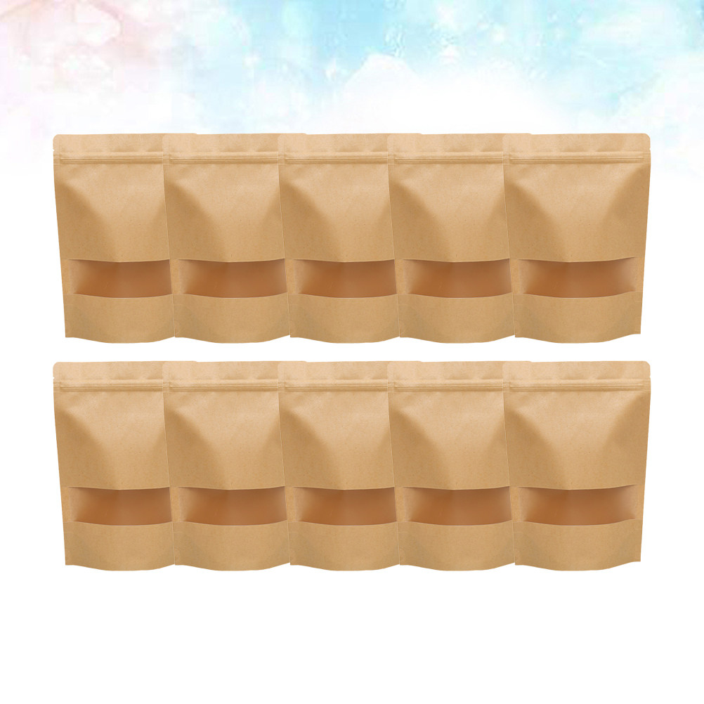 50Pcs Food Storage Kraft Paper - Food Snacks In Usa recension och pris