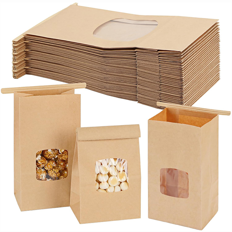 10Pcs Bakery Bags, Window Seal - Food Snacks For Christmas recension och pris