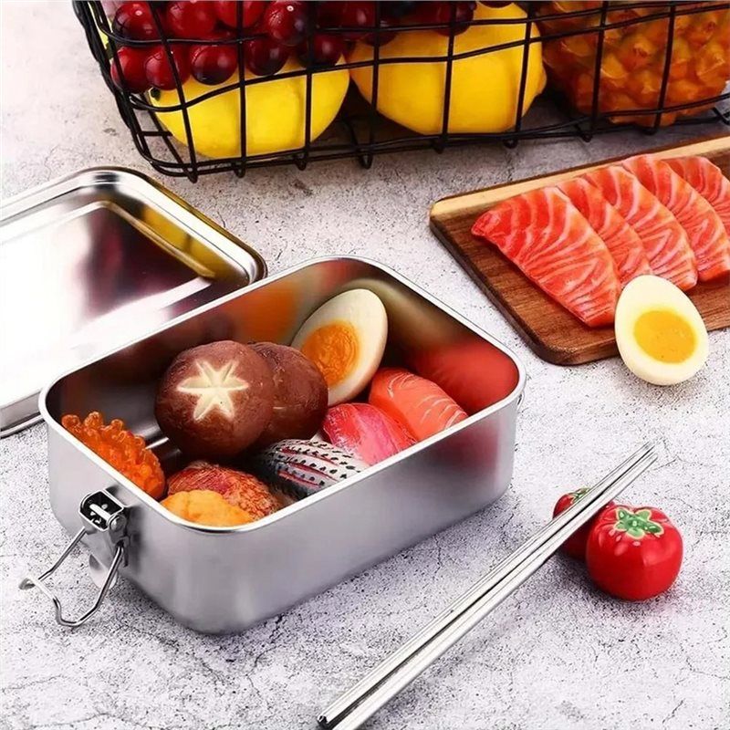 AEE2-Stainless Steel Bento Box - Food Snacks For School recension och pris