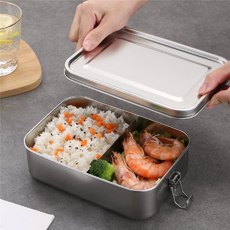 AEE2-Stainless Steel Bento Box - Food Snacks For School recension och pris