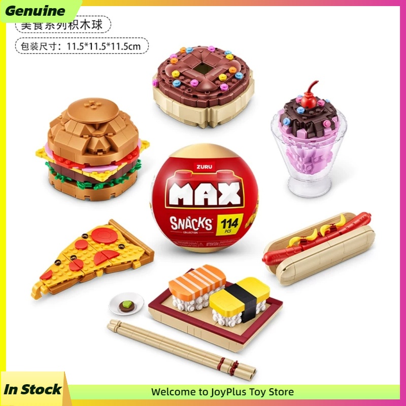 ZURU MAX Snacks Blind Box Buil - Food Snacks Gifts recension och pris