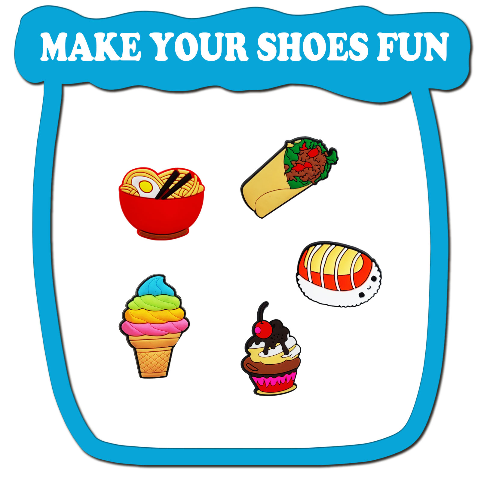 Random 10/20/30Pcs Food Snack  - Food Snacks Gifts recension och pris