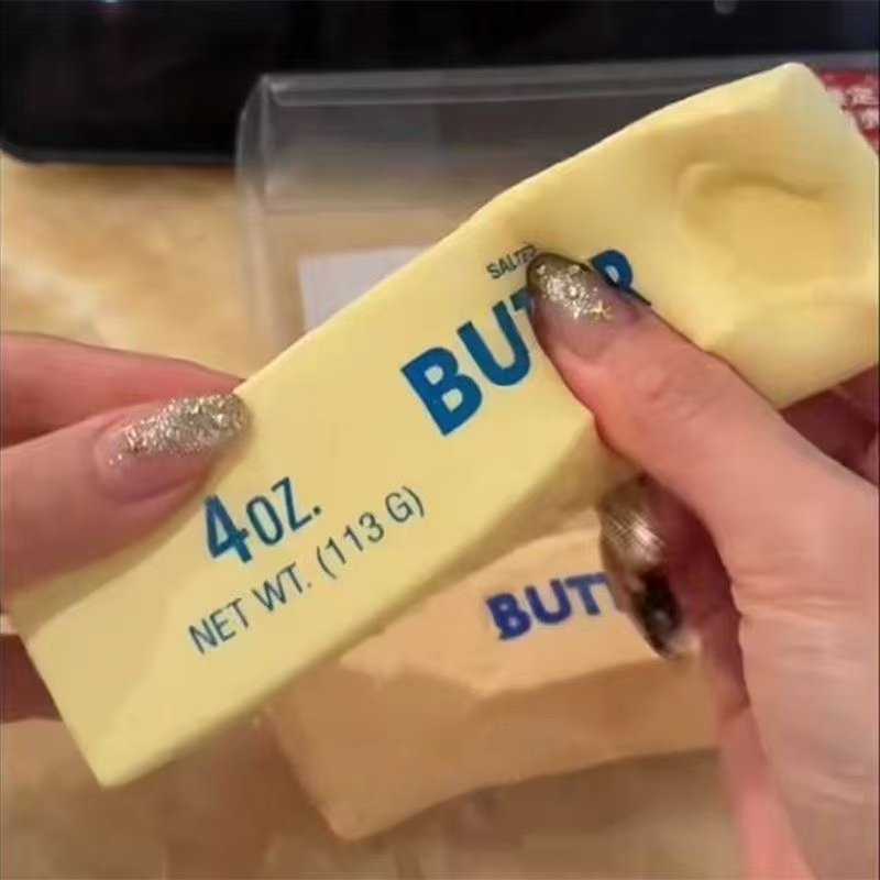 1Pc Butter Squeeze Toy For Adu - Food & Snacks Colouring Book recension och pris
