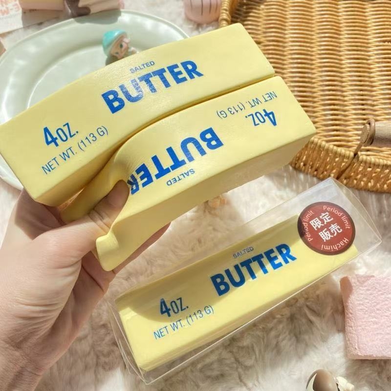 1Pc Butter Squeeze Toy For Adu - Food & Snacks Colouring Book recension och pris