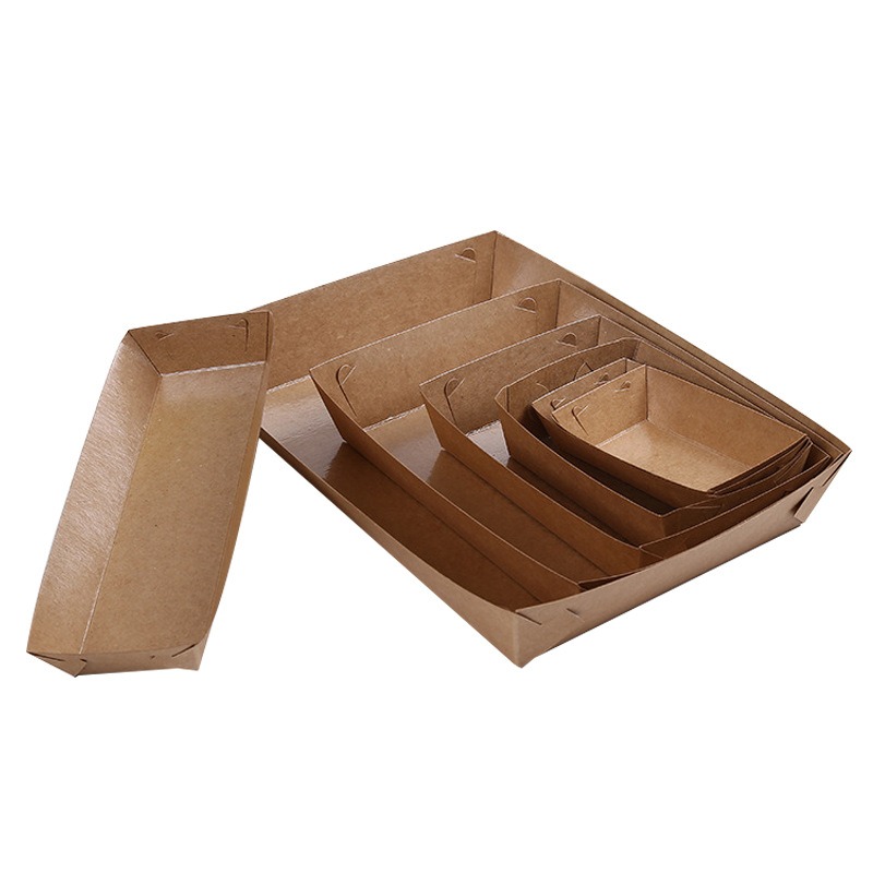 10/30/50pcs Kraft Paper Dispos - Food Snacks For Christmas recension och pris