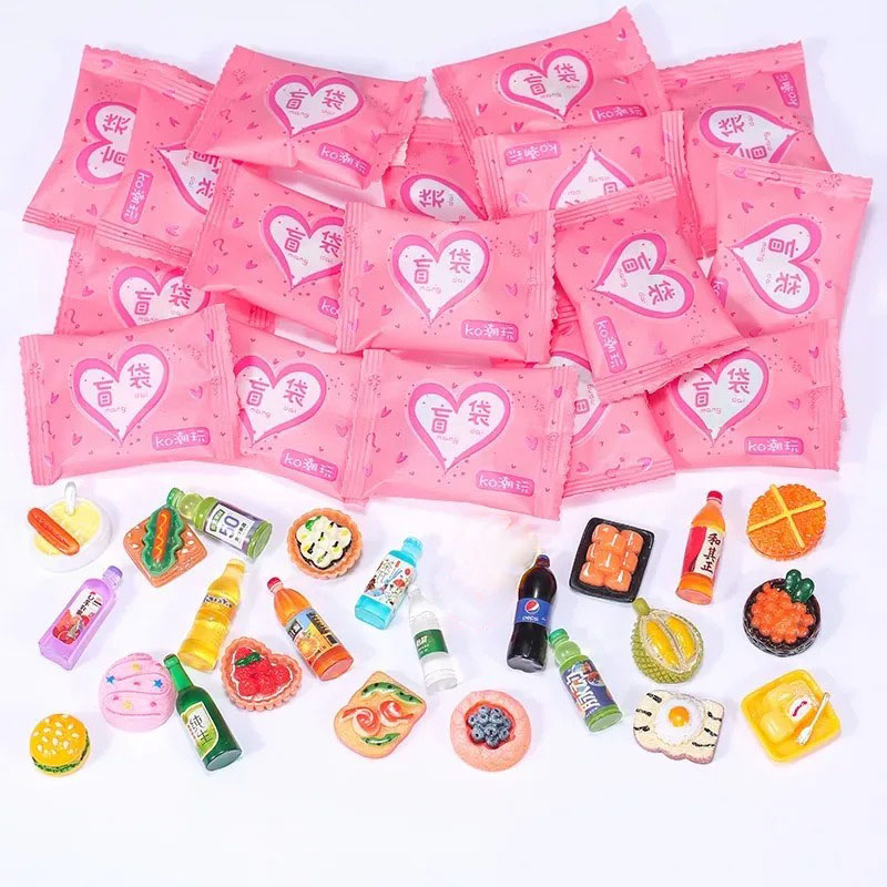 -Random Style Bag Miniature Fo - Food Snacks For Christmas recension och pris