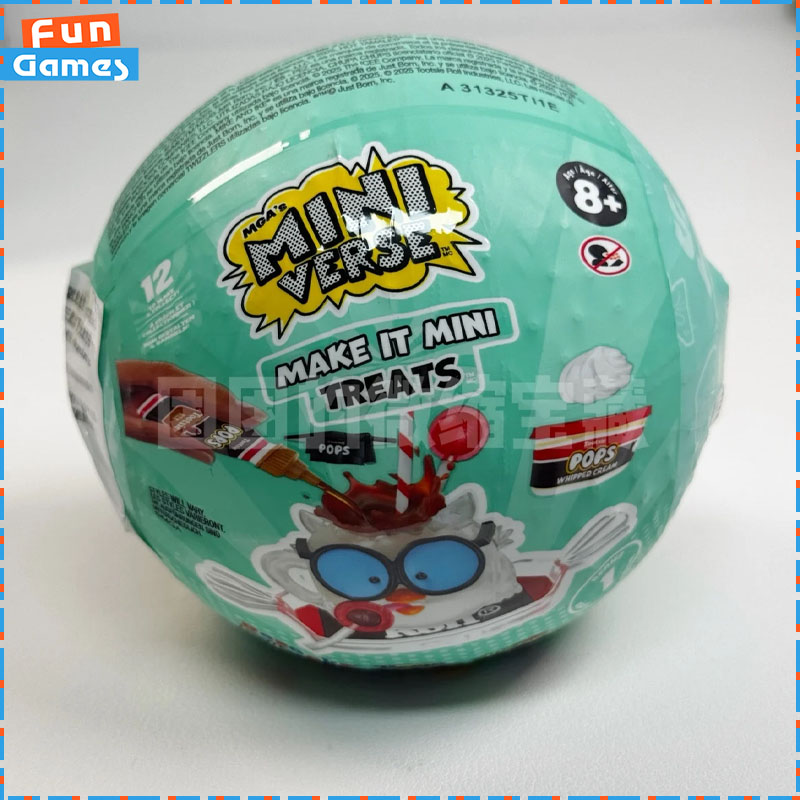 MGA Miniverse Mini Blind Ball  - Food Snacks Gifts recension och pris