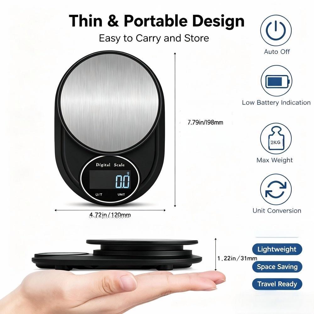 2KG 0.1g Mini Portable Digital - Food & Snacks Colouring Book recension och pris