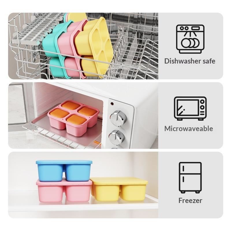 Silicone Snack Box: Food Grade - Food Snacks For School recension och pris