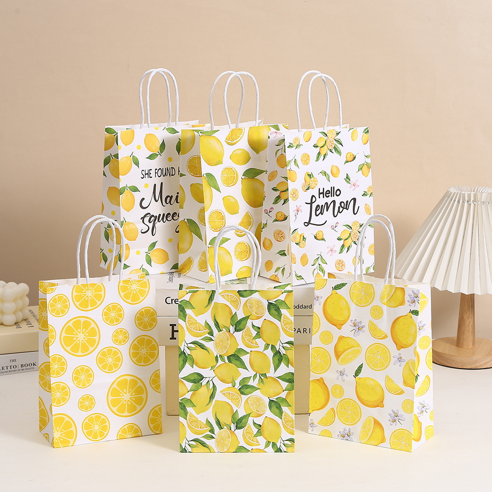 6pcs Tropical Summer Hello Lem - Food Snacks Gifts recension och pris